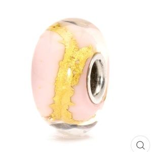 RETIRED Trollbeads Pink Gold
